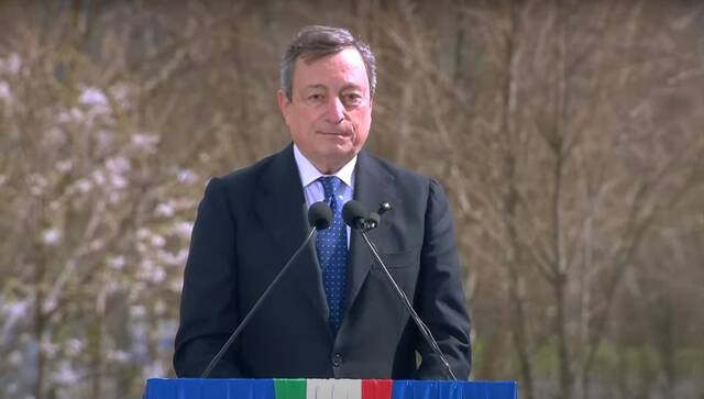 Mario Draghi, Presidente del Consiglio